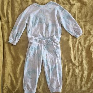 2 Piece Matching Fleece Jogger Set 3T